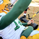 Illustration for article titled Aaron Rodgers Broke a Photographers Monopod to Score a Touchdown